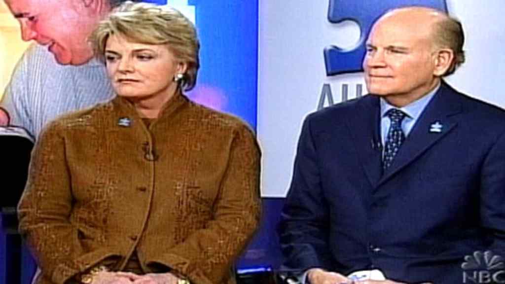 Archived | NBC Chairman Bob Wright and his wife Suzanne talk about the urgency of discovering a cure for Autism with NBC Correspondent Andrea Mitchell | Circa October 2006 #NotAnAutisticAlly